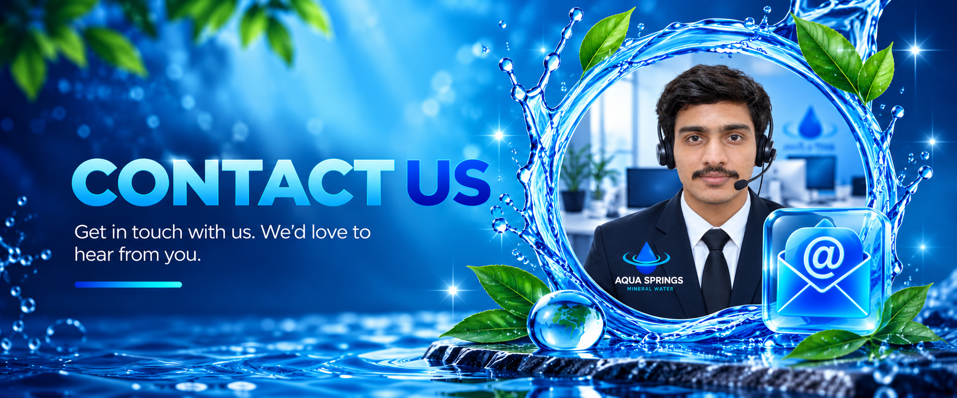 Pure fresh water — Contact Aqua Springs